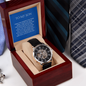 To My Son Openwork Watch