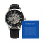 To My Son Openwork Watch