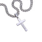 Enduring Love, Endless Blessings - Easter- Cuban Link Chain with Engraved Artisan Cross