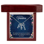 "Always Close to Our Hearts: Personalized Vertical Name Necklace for Grandma"