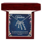 "Always Close to Our Hearts: Personalized Vertical Name Necklace for Grandma"