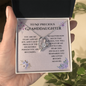 To my Precious Granddaughter Forever Love Necklace