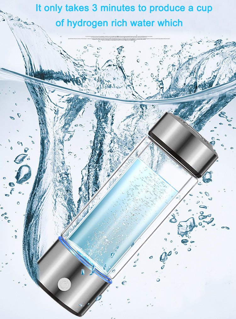 Portyo H2O+ Portable Ionized Water Hydrogen Bottle™