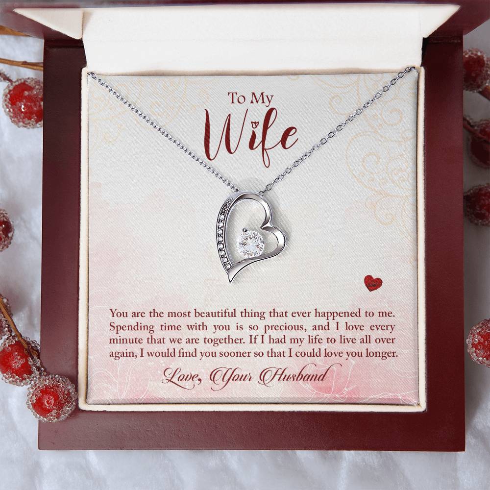 Forever Love Necklace To My Wife