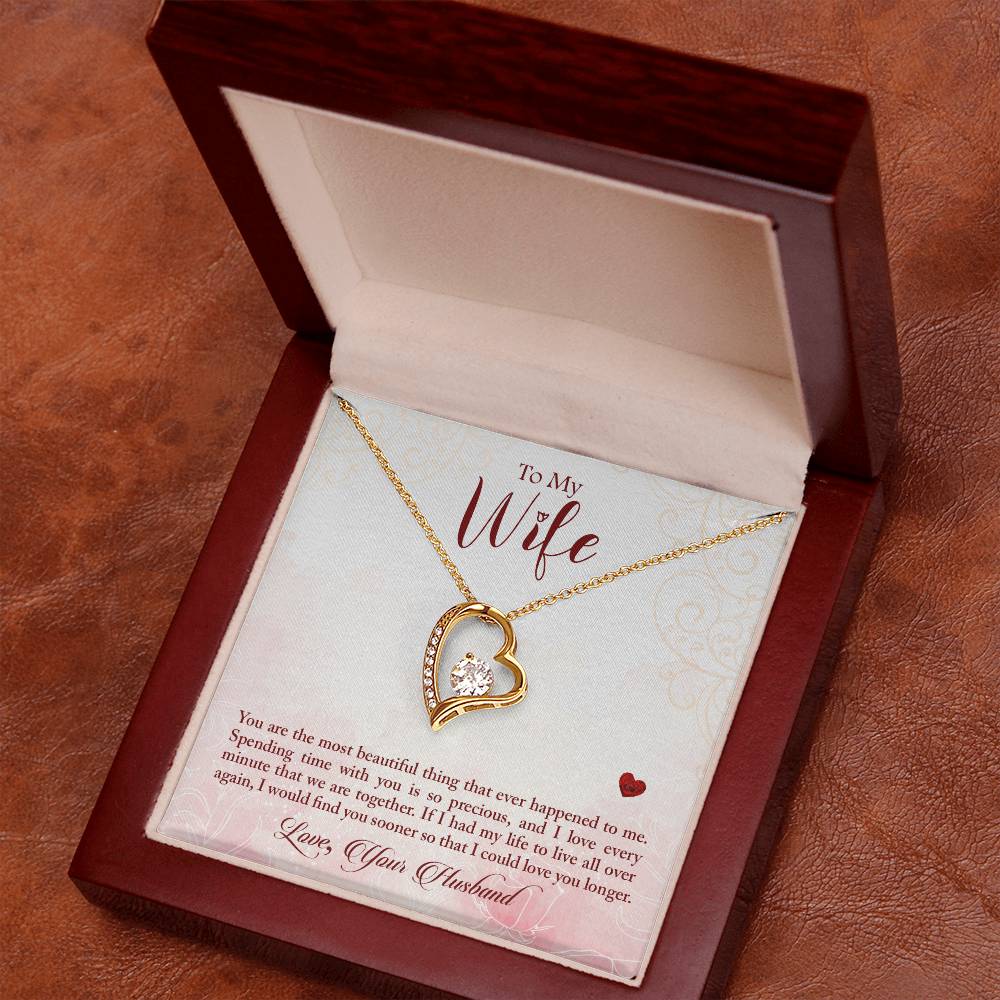 Forever Love Necklace To My Wife