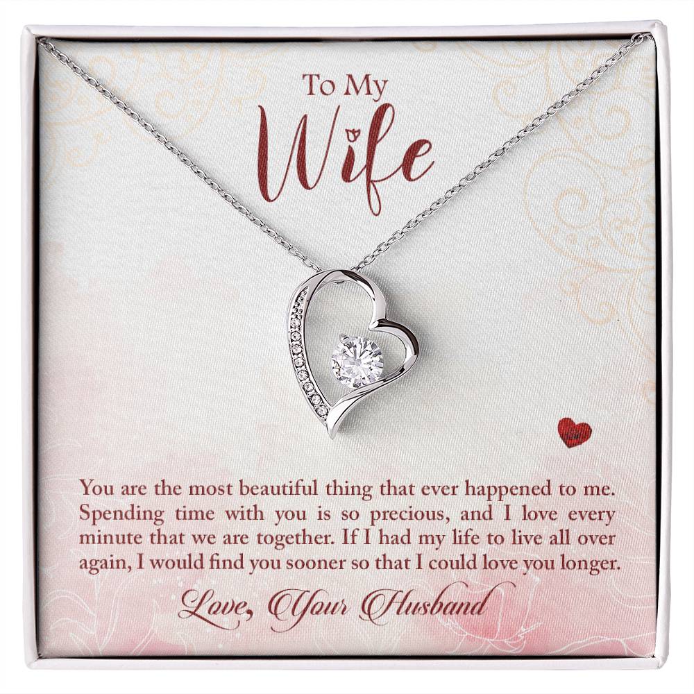 Forever Love Necklace To My Wife