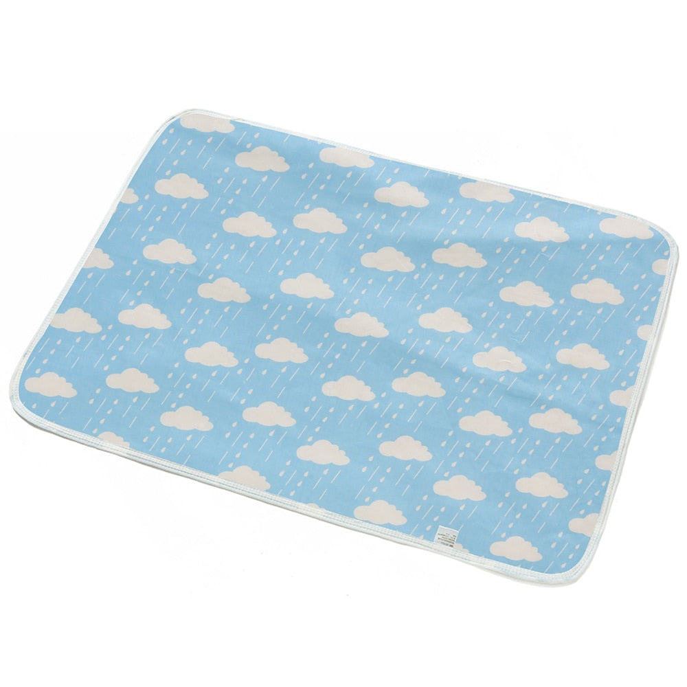 Absorbent Environment Protect Diaper Mat Waterproof Washable Reusable Training Pad Dog Car Seat Cover Dog Pet Diaper Mat