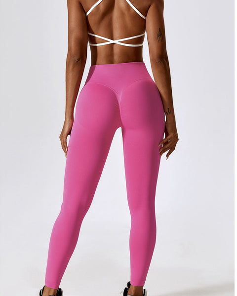 Slim Fit Wide Waistband Sports Leggings