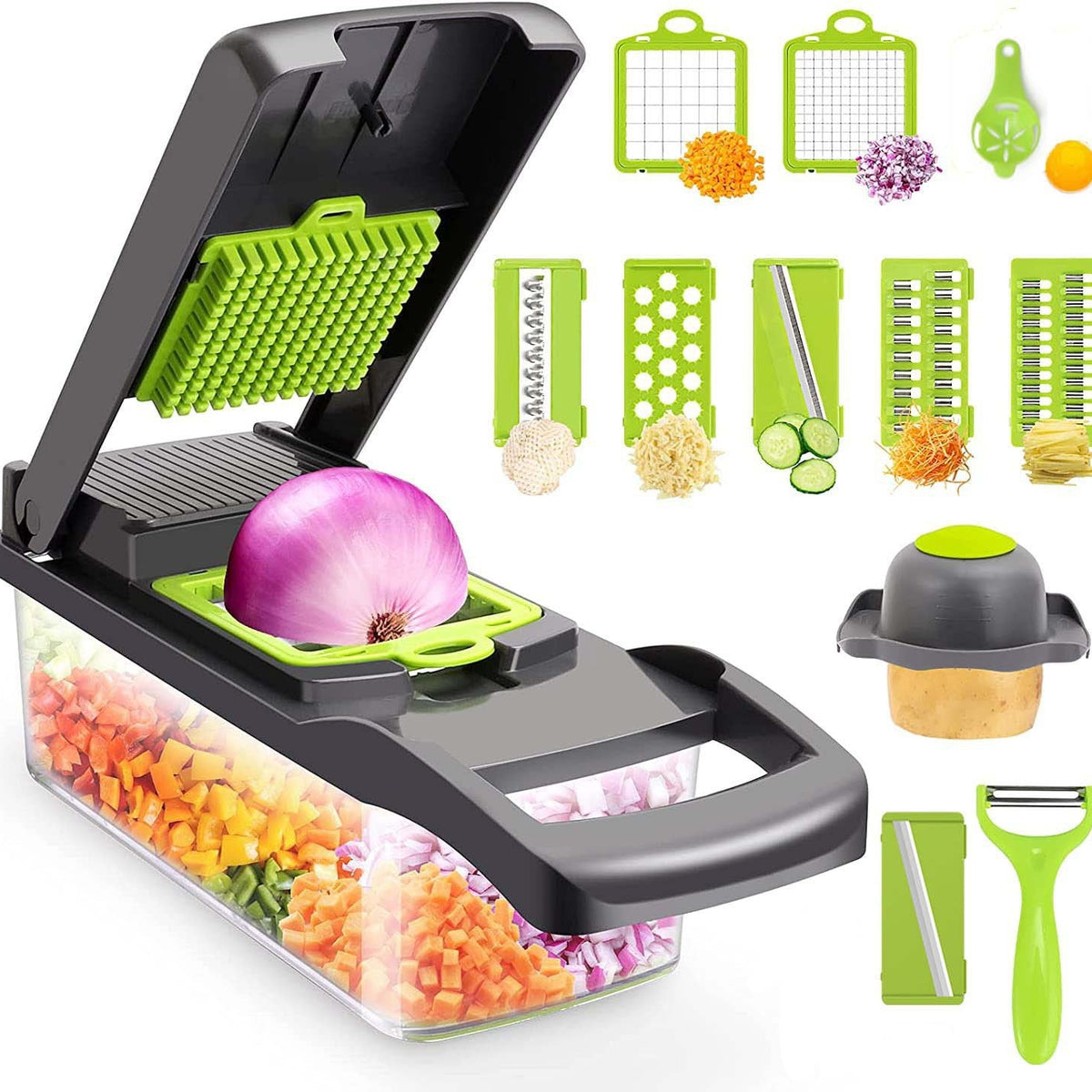 Kitchen Grater - Dicer Shredded Grater