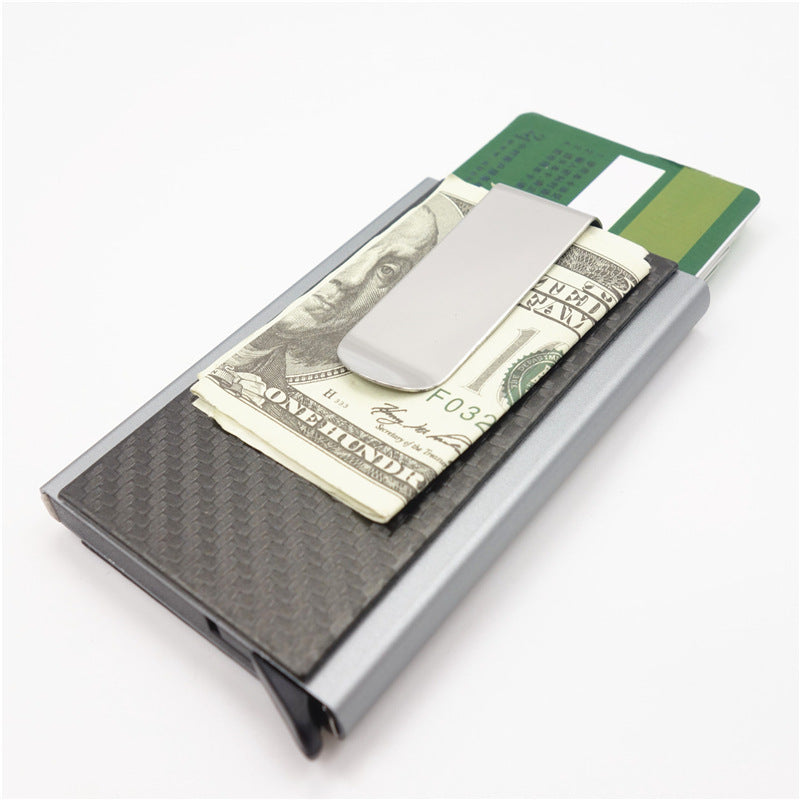 Carbon Fiber Pop-up Wallet