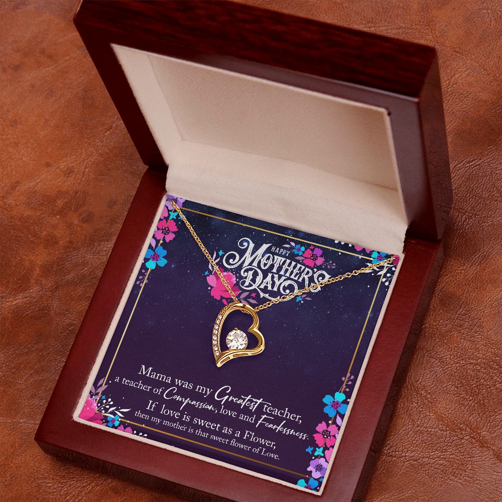 Happy Mothers Day Forever Love Necklace