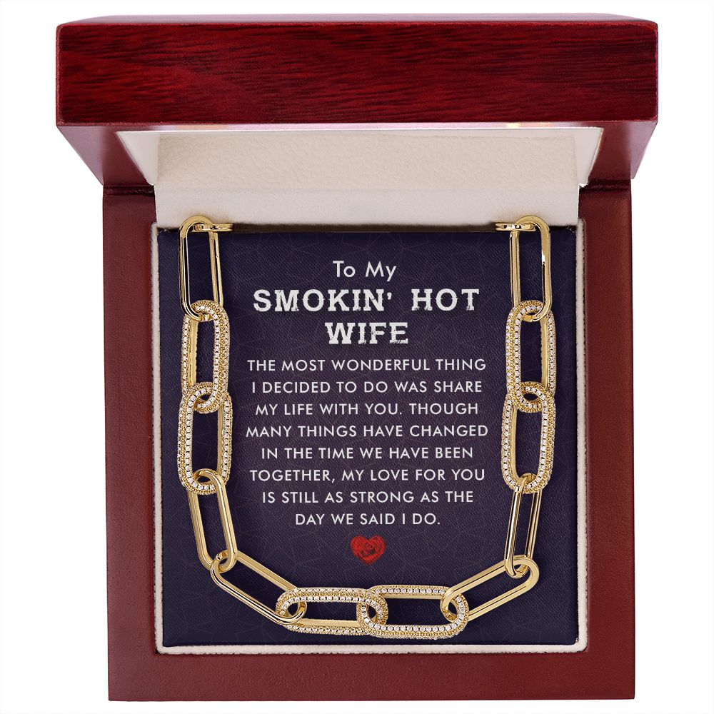 Hot Wife Forever Linked Necklace