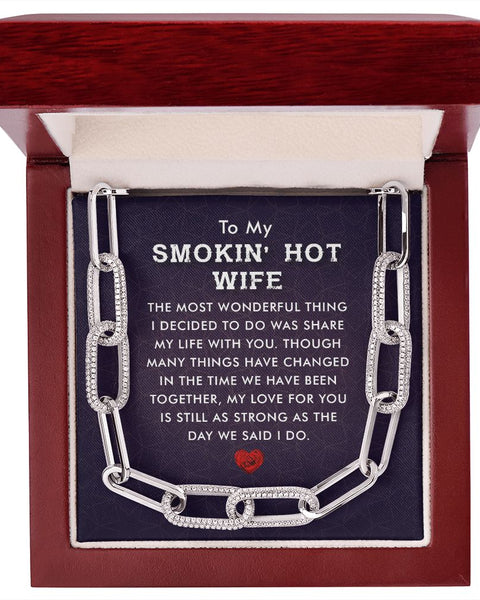 Hot Wife Forever Linked Necklace