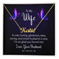 Wife Personalized Name Necklace