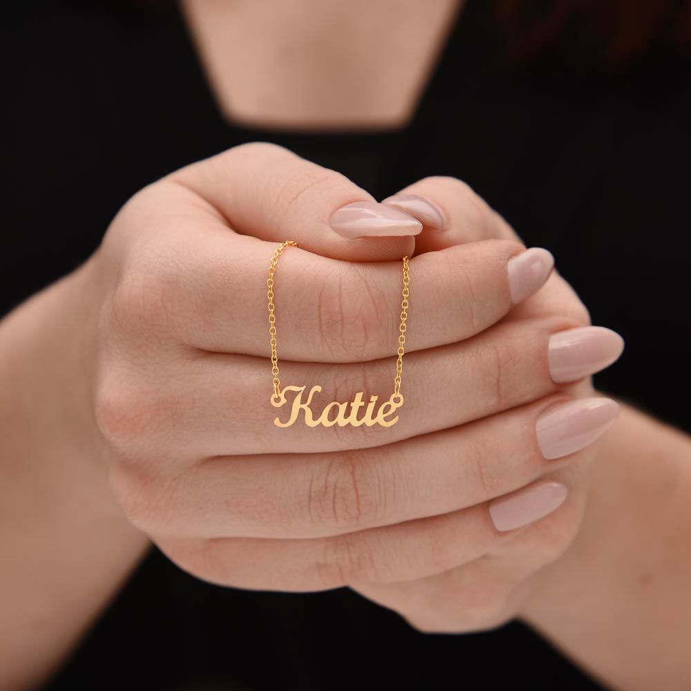 Wife Personalized Name Necklace