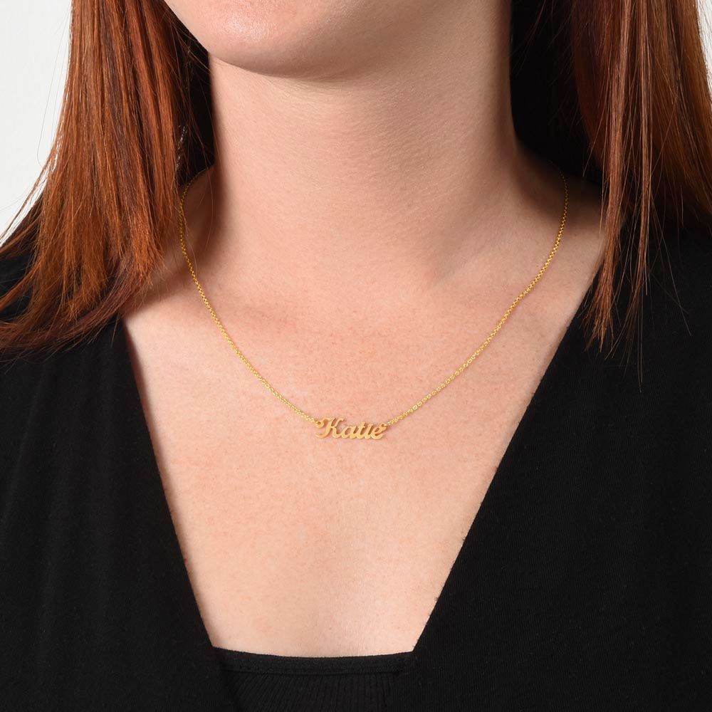 Wife Personalized Name Necklace