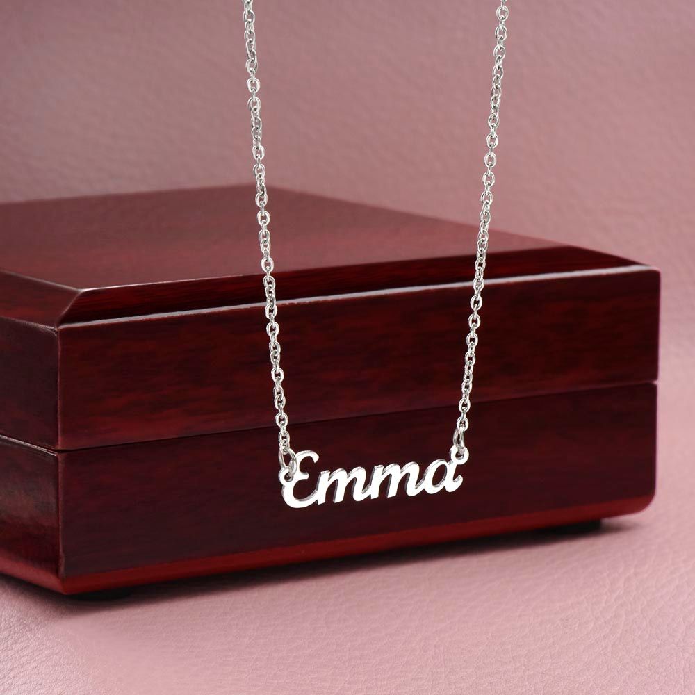 Wife Personalized Name Necklace