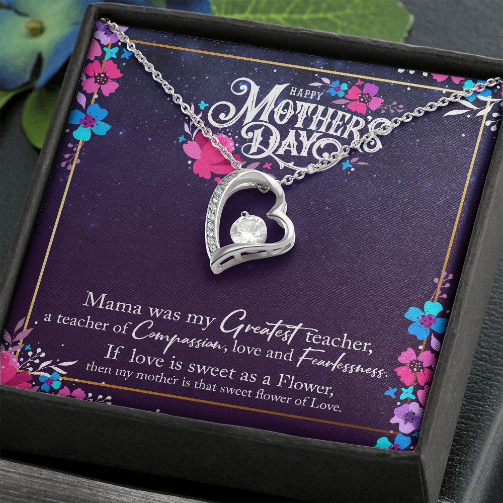 Happy Mothers Day Forever Love Necklace