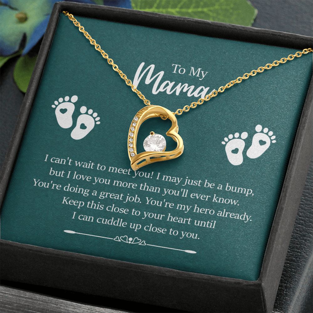 To My Mama Forever Love Necklace