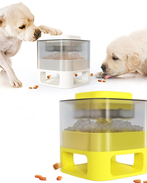 New Puzzle Dog Slow Food Feeder Funny Press Training Pet Puppy Automatic Eating Toys Feeder For Pets Dogs Dispenser Feeding Toy
