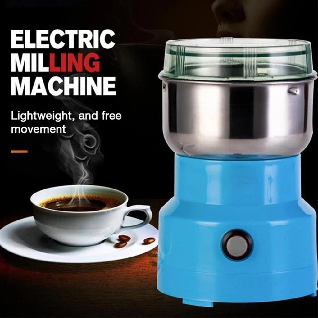 Multifunction Smash Machine Electric Coffee Bea n GrinderNut Spice Grinding Coffee Grinder
