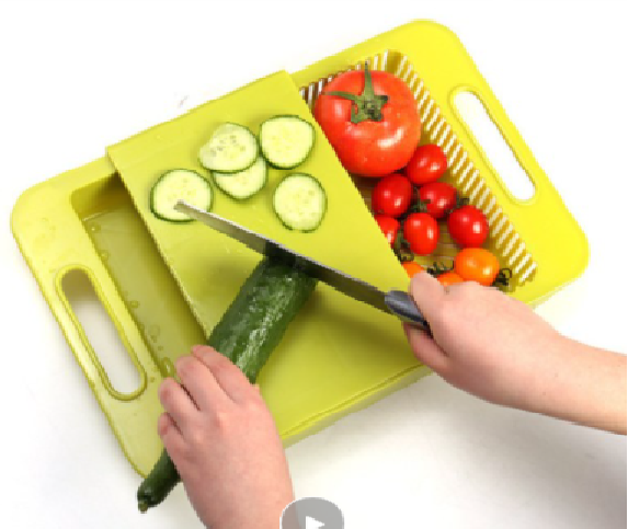 Sink Drain Cutting Board